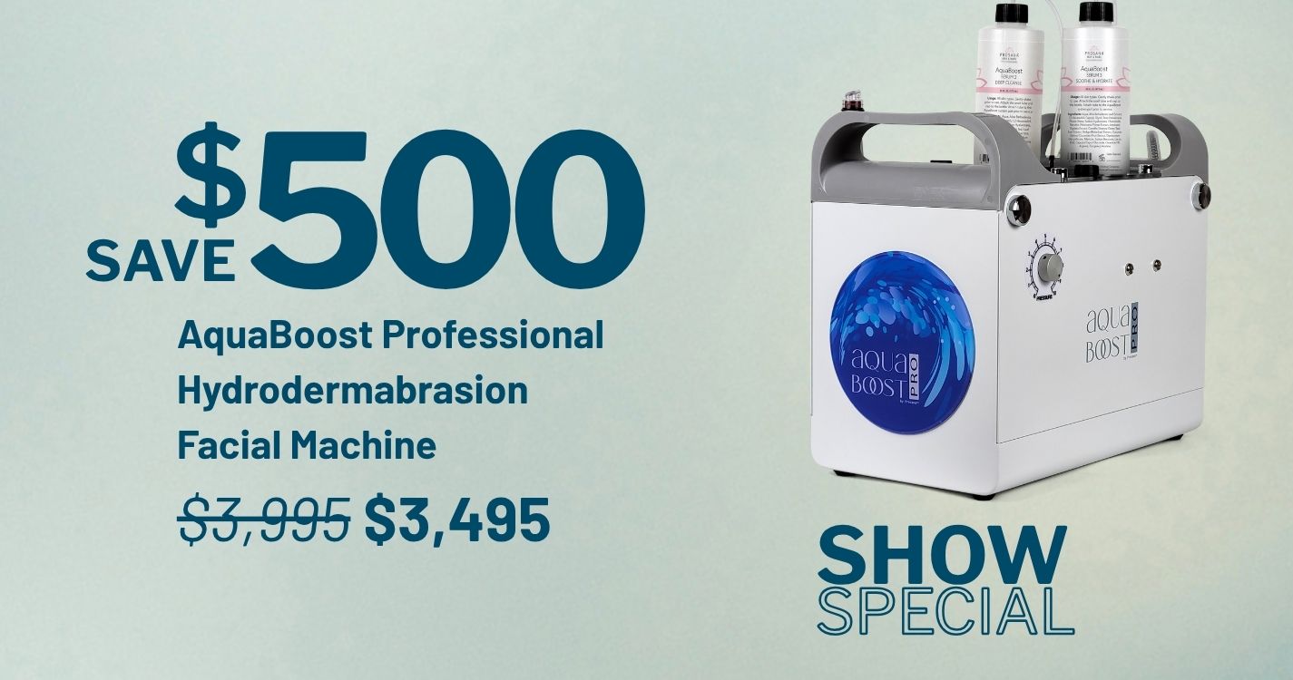 AquaBoost Professional Hydrodermabrasion Facial Machine - Advanced Skin Exfoliation & Hydration Treatment for Spa & Home Use | IECSC 2025 Special Edition