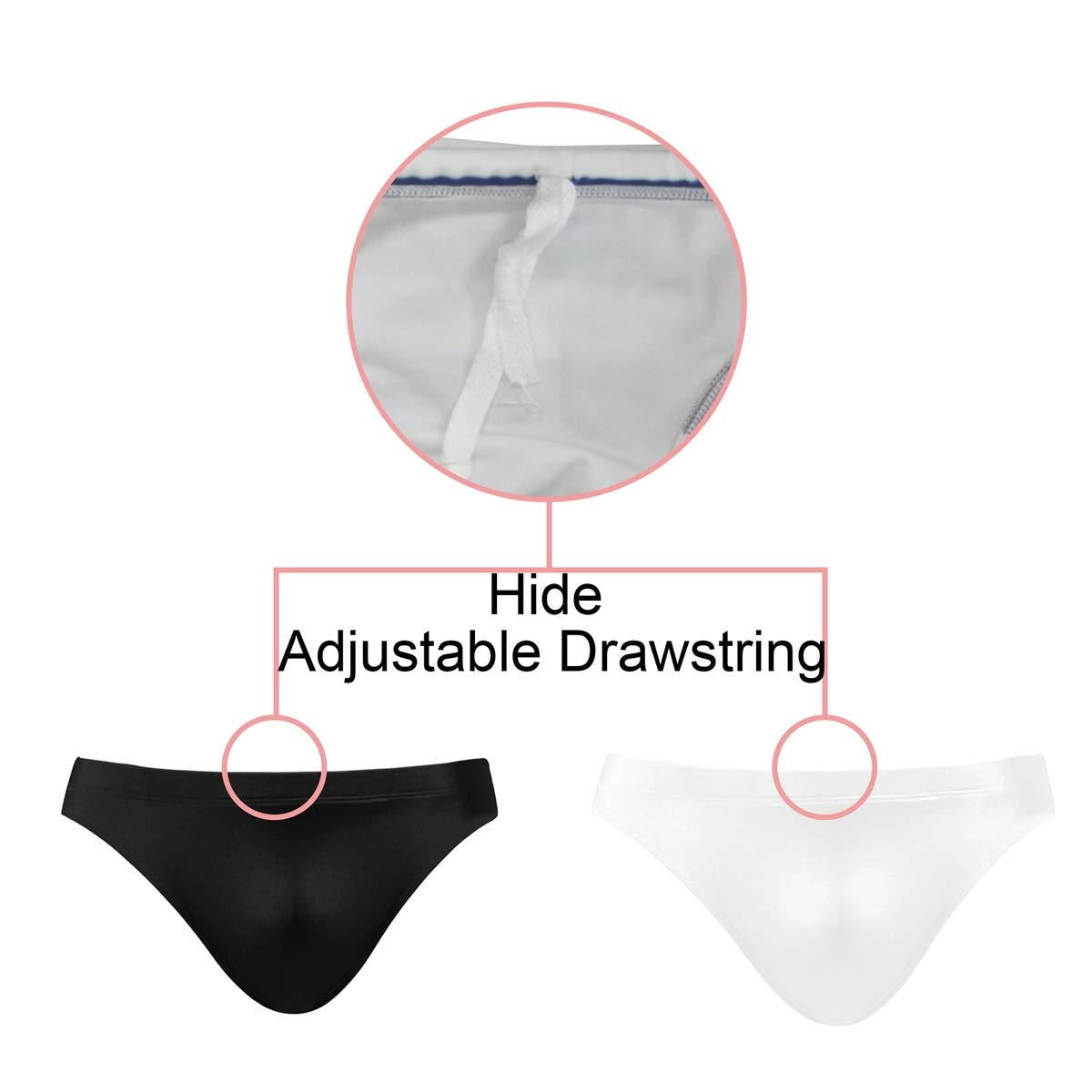 Funny Men's Swim Brief Bikini - Muscle Fit 2XL for Beach & Pool