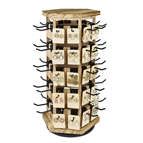 6 side, Oak, 60 hooks