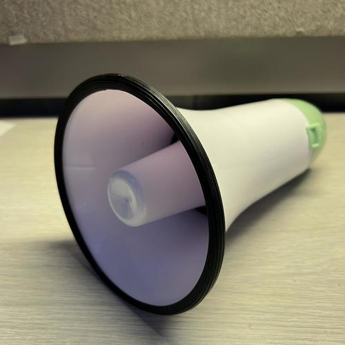 MyMealivos 20W Portable Megaphone Bullhorn with Built-in Speaker - Loud Voice Amplifier for Outdoor Events, Sports Games, Emergency Announcements & Public Speaking