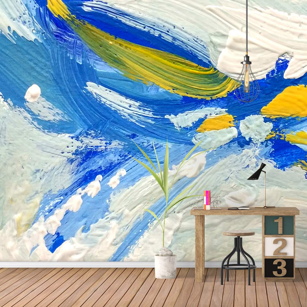 Removable Peel and Stick Wallpaper Murals - 66x96 Inches Large Wall Stickers for Bedroom Decor, Picture Collage & Home Interior Design | Perfect for Accent Walls, Nursery, Living Room & Dorm Room Decorating