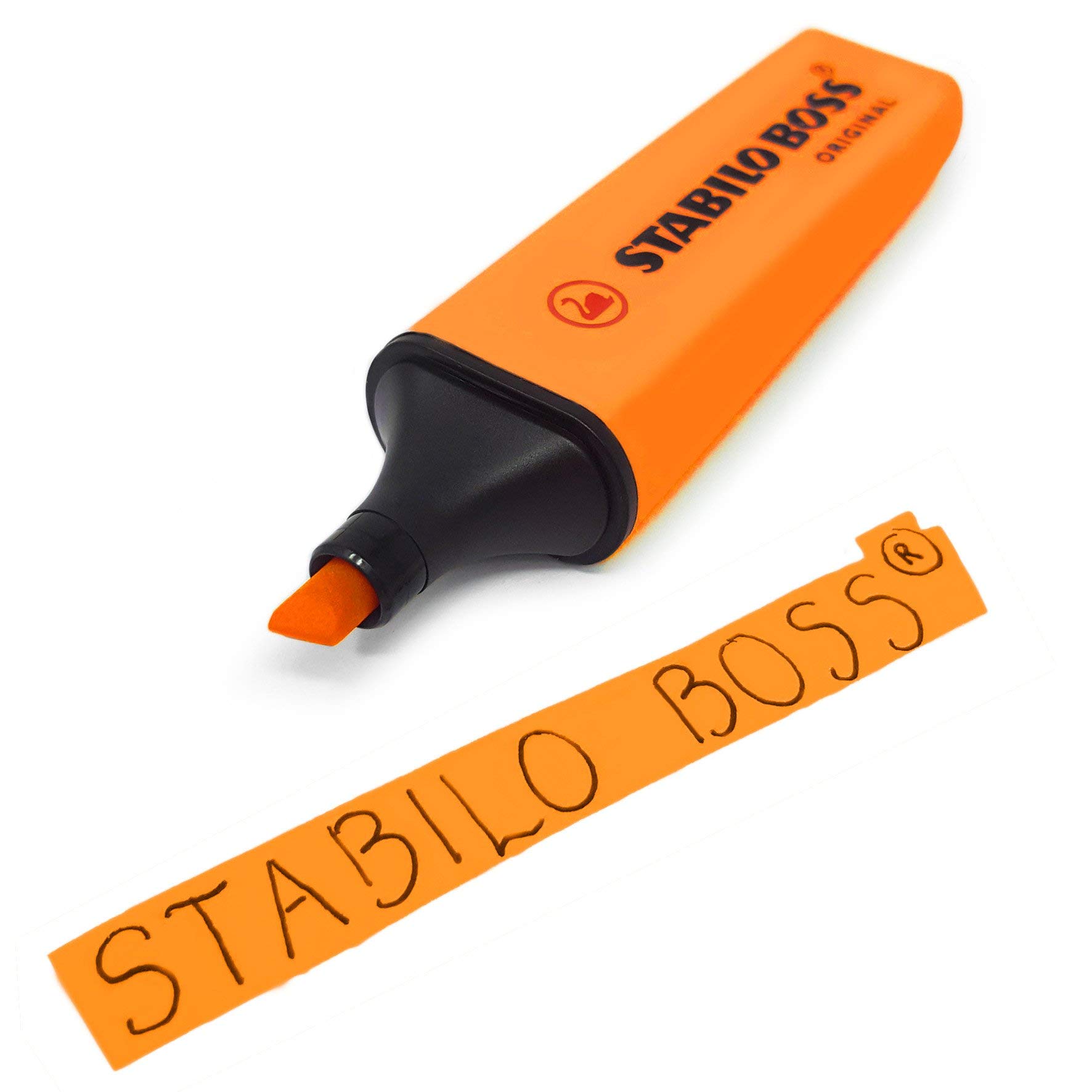 STABILO BOSS Original Highlighter Pens - 7-Pack Neon Colors for School, Office & Study Note Taking - Bright, Long-Lasting Highlighting Markers