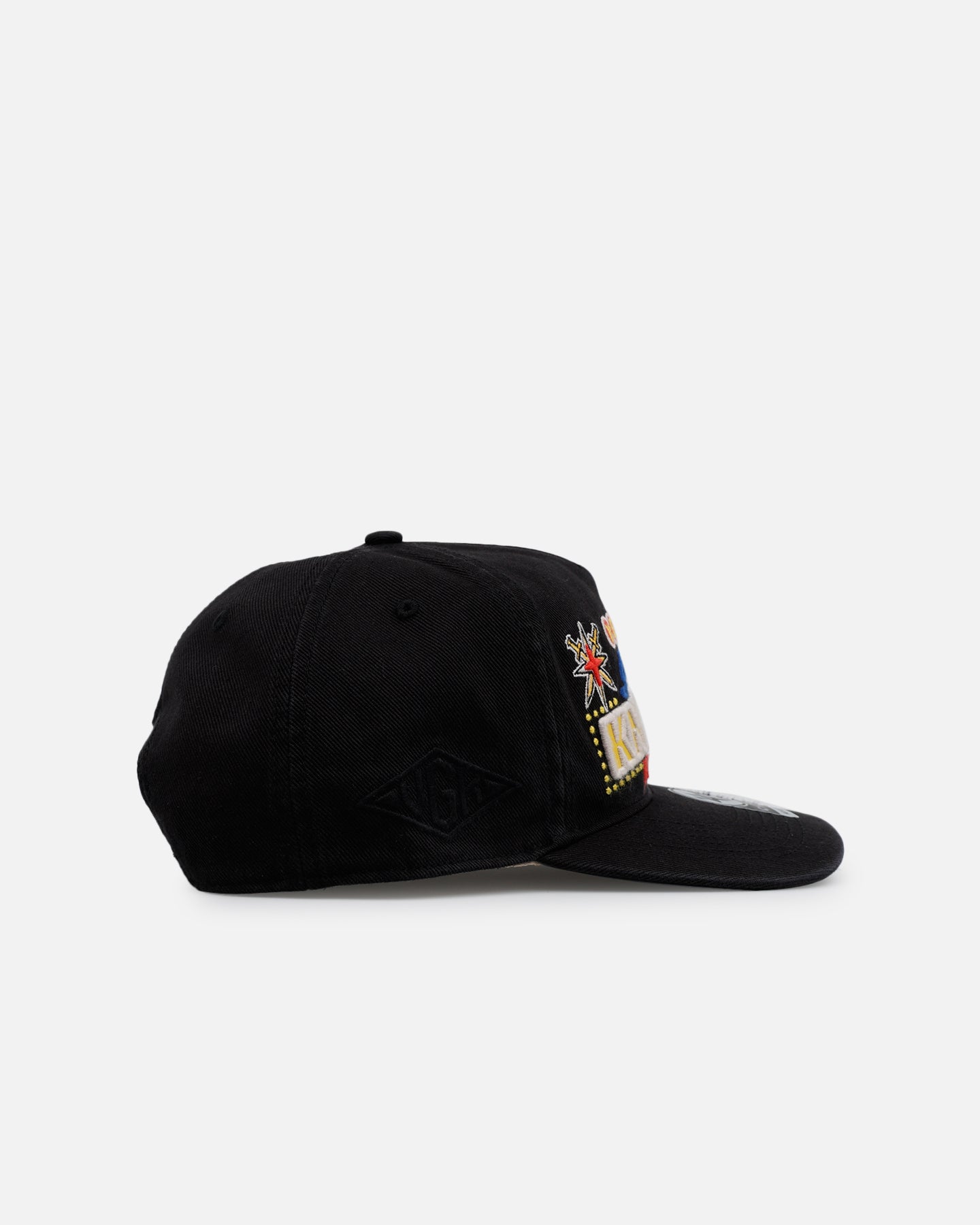 47 Brand Vegas Golden Knights NHL Trophy Case Premium Hitch Snapback Hat - Black Adjustable Baseball Cap for Men & Women - Perfect for Sports Fans, Game Day & Casual Wear