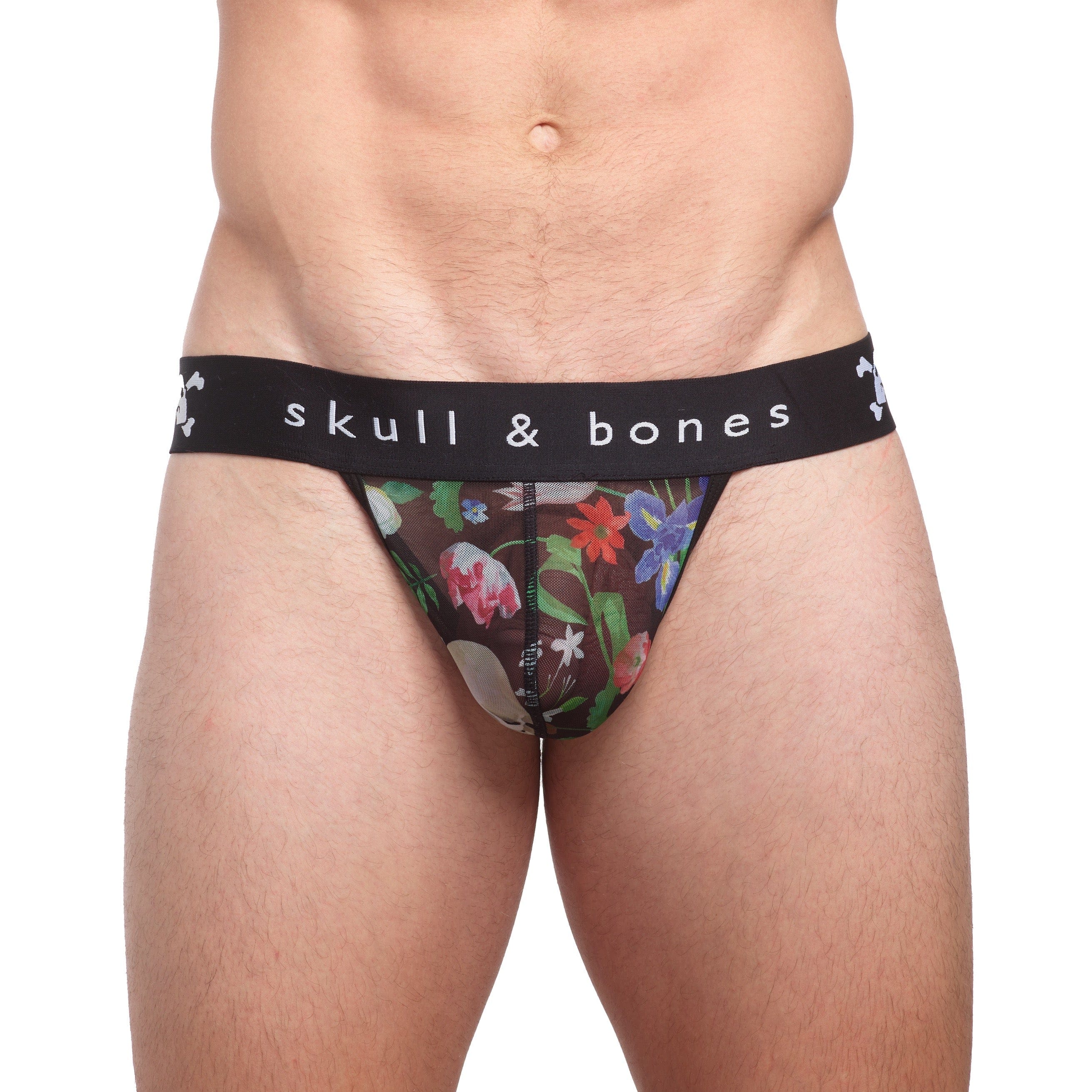 Dutch Floral Mesh Jockstrap - Breathable Comfort Underwear for Men, Athletic Support & Fashion Style | Gym, Running, Sports & Everyday Wear