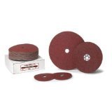 80 Grit 9 x 7/8 Inch Aluminum Oxide Resin Fiber Sanding Discs - 100 Pack for Woodworking, Metal Polishing & DIY Projects