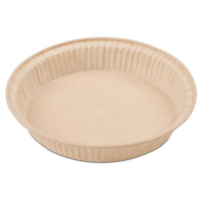 8.1 Inch (206mm) Round Tart Baking Mold - Non-Stick Paper Tart Form for Perfect Desserts, Pies & Quiches - Ideal for Home Baking, Parties & Professional Pastry Making