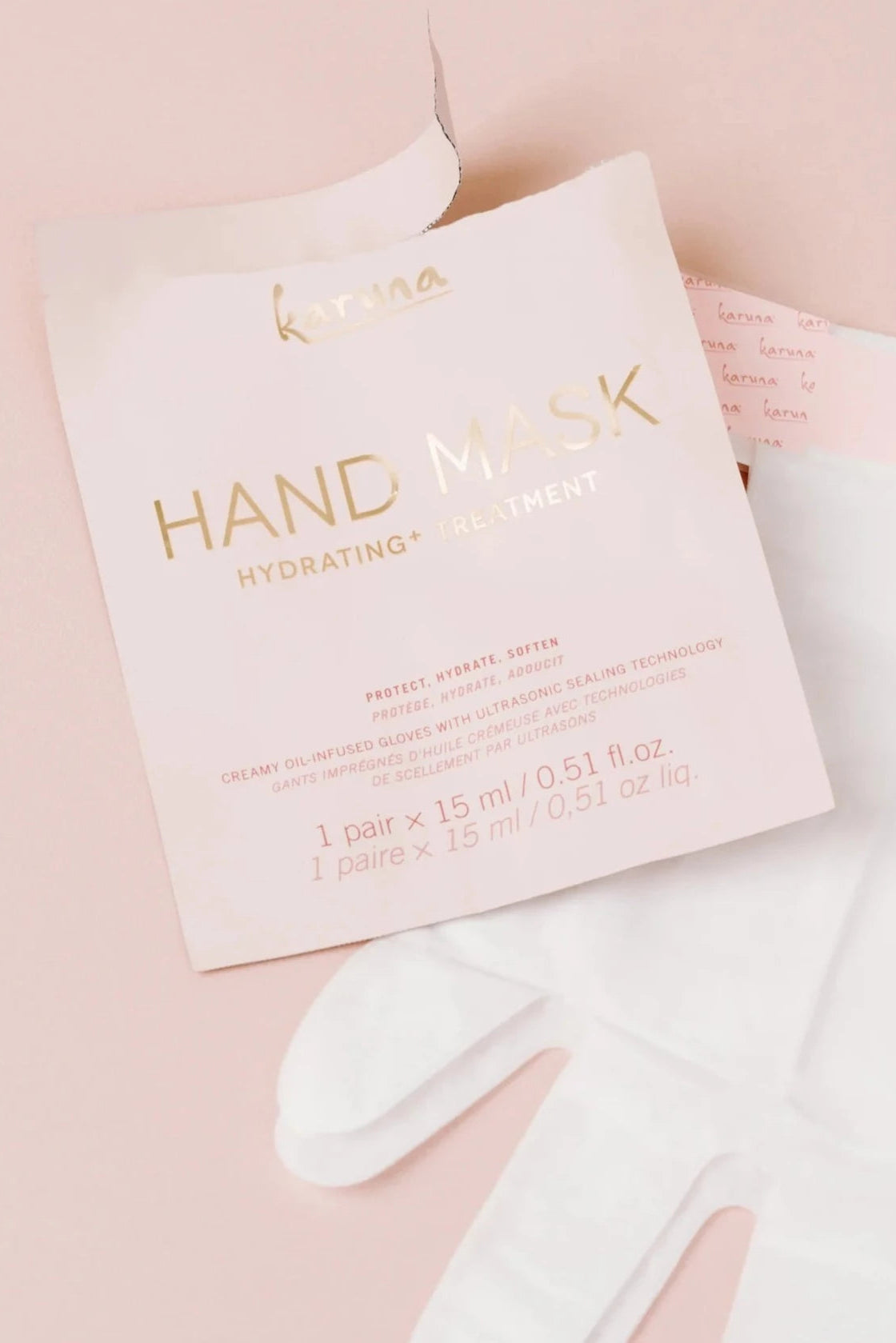 Hydrating Hand Mask for Dry Skin - Moisturizing Gloves for Overnight Treatment - Perfect for Spa, Winter Care & Cracked Hands Relief