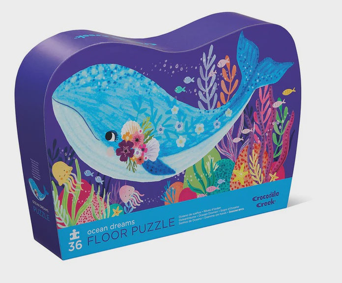 Ocean Dreams Classic Floor Puzzle - 36 Piece Large Jigsaw Puzzle for Kids, Educational Toy for Ages 3-6, Perfect for Family Game Night & Preschool Learning Activities