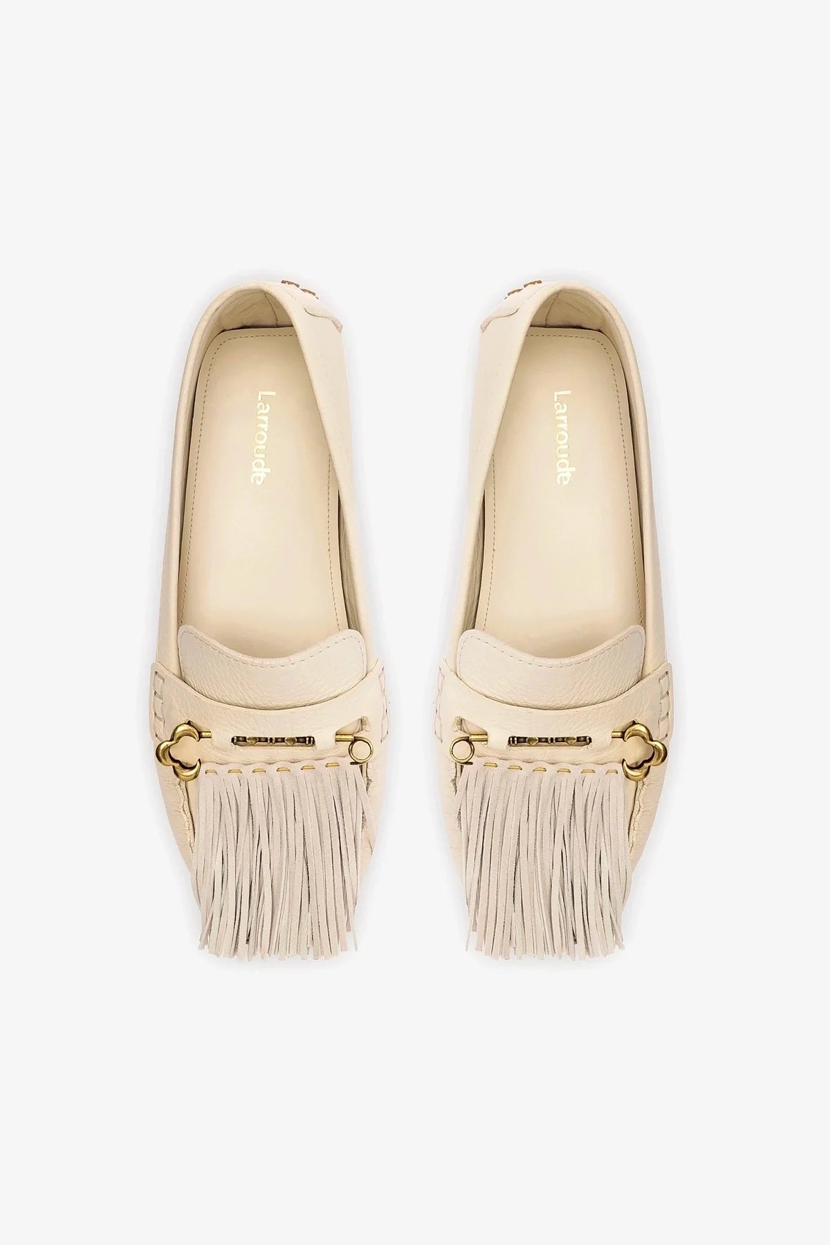 Joy Moccasin Slippers for Women - Soft Ivory Leather Indoor/Outdoor House Shoes - Cozy Comfort for Home, Lounge & Travel