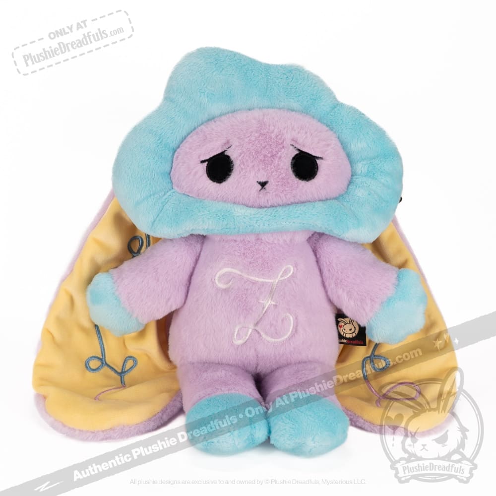 Plushie Dreadfuls Overthinking Bunny - Soft Stuffed Animal Toy for Anxiety Relief & Emotional Support | Cute Stress Relief Plush for Adults & Kids | Perfect for Therapy, Gifts, and Comfort