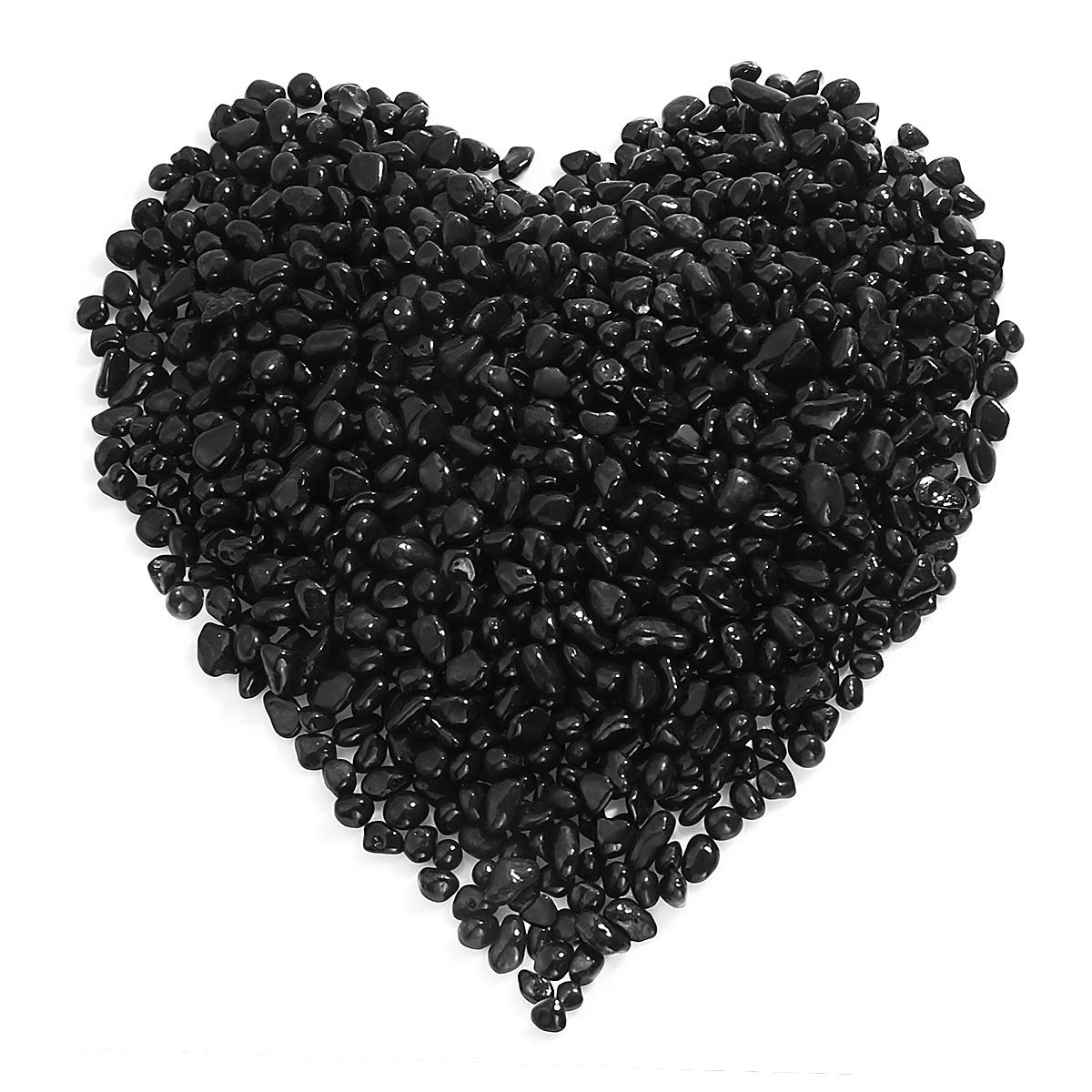 POPETPOP 4.4lbs Black Aquarium Gravel - 1/10