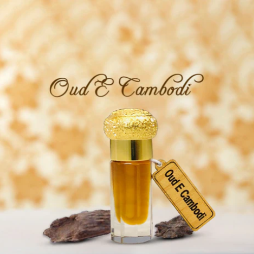Premium Oud E Cambodi (Pure Classic) Perfume Oil - Authentic Cambodian Oud for Men & Women - All Sizes Available - Best Selling Luxury Fragrance for Special Occasions, Date Nights & Gifting