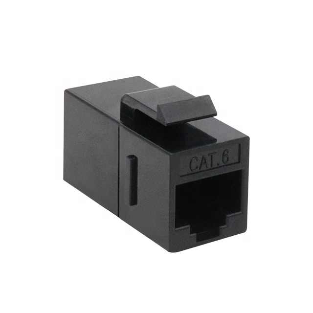 CAT6 Ethernet Coupler - High-Speed RJ45 Network Connector for Cat6 Cables (Black) - Perfect for Home Office, Gaming & Networking Setup