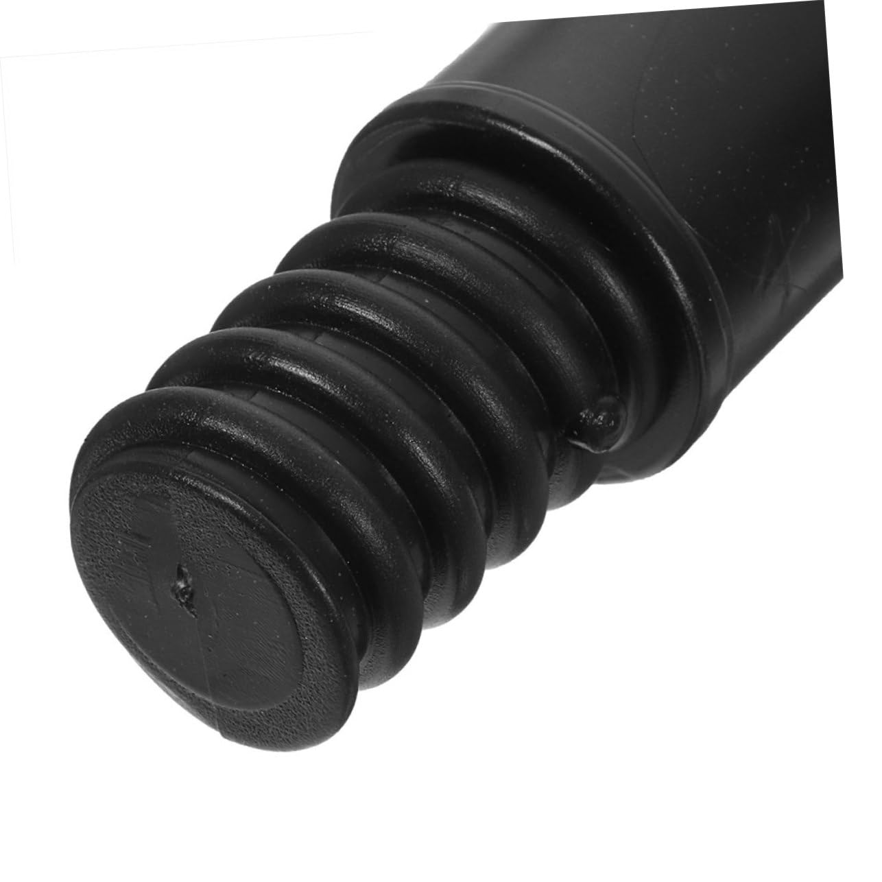 CLISPEED 4-Pack Black Plastic Mop Head Replacement Tips - Fits Telescopic Poles & Broom Handles - Perfect for Hardwood Floors, Tile & Laminate Cleaning