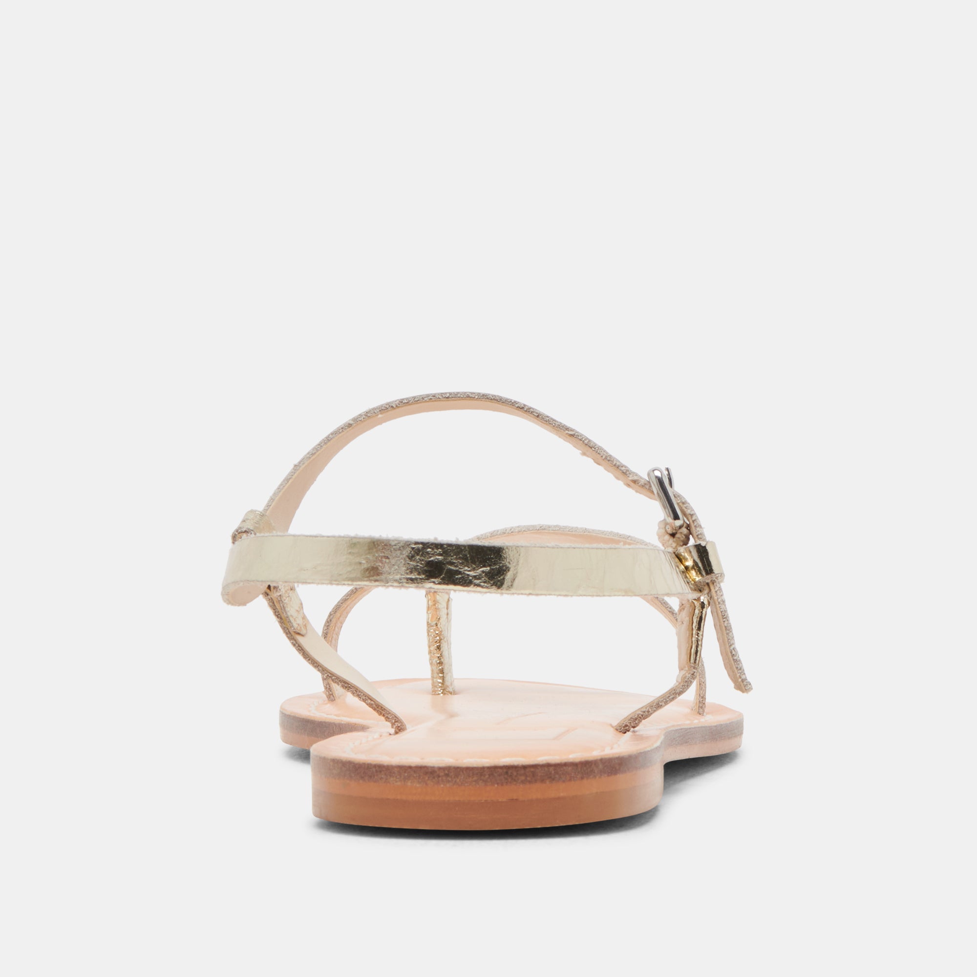 WANDRE Distressed Leather Sandals in Gold - Stylish & Comfortable Women's Fashion Sandals for Beach, Vacation & Casual Wear