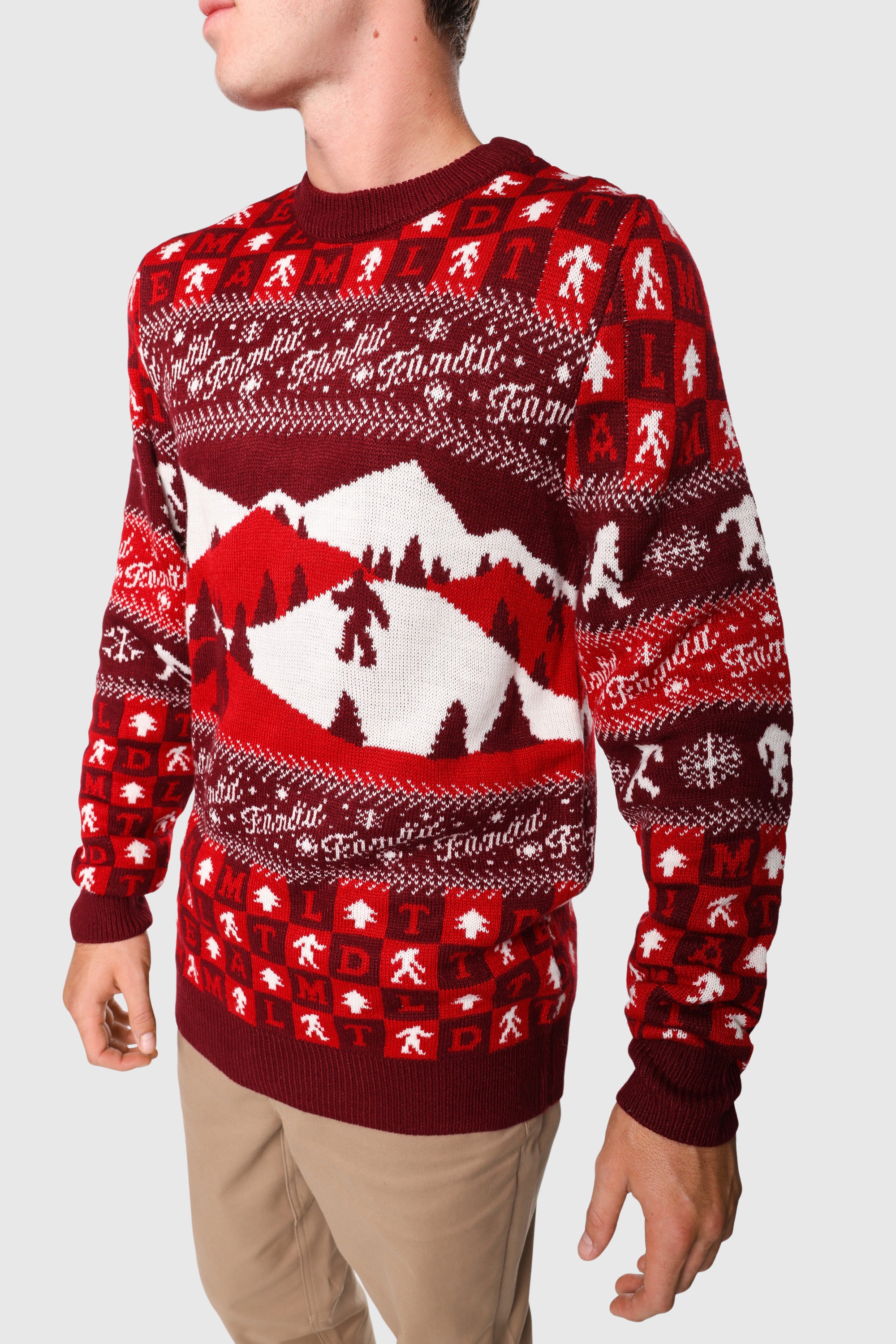 YETI Party Sweater - Warm & Cozy Pullover for Winter Holidays, Christmas & Festive Gatherings - Perfect for Outdoor Events & Casual Wear