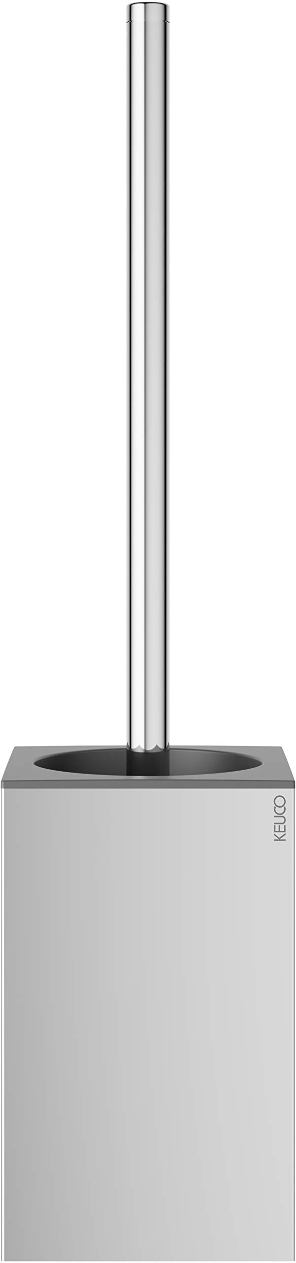 Premium Edition 90 Toilet Brush Set - Chrome & Anthracite Bathroom Cleaning Kit | Modern Toilet Cleaning Tools for Home, Hotel & Office Use