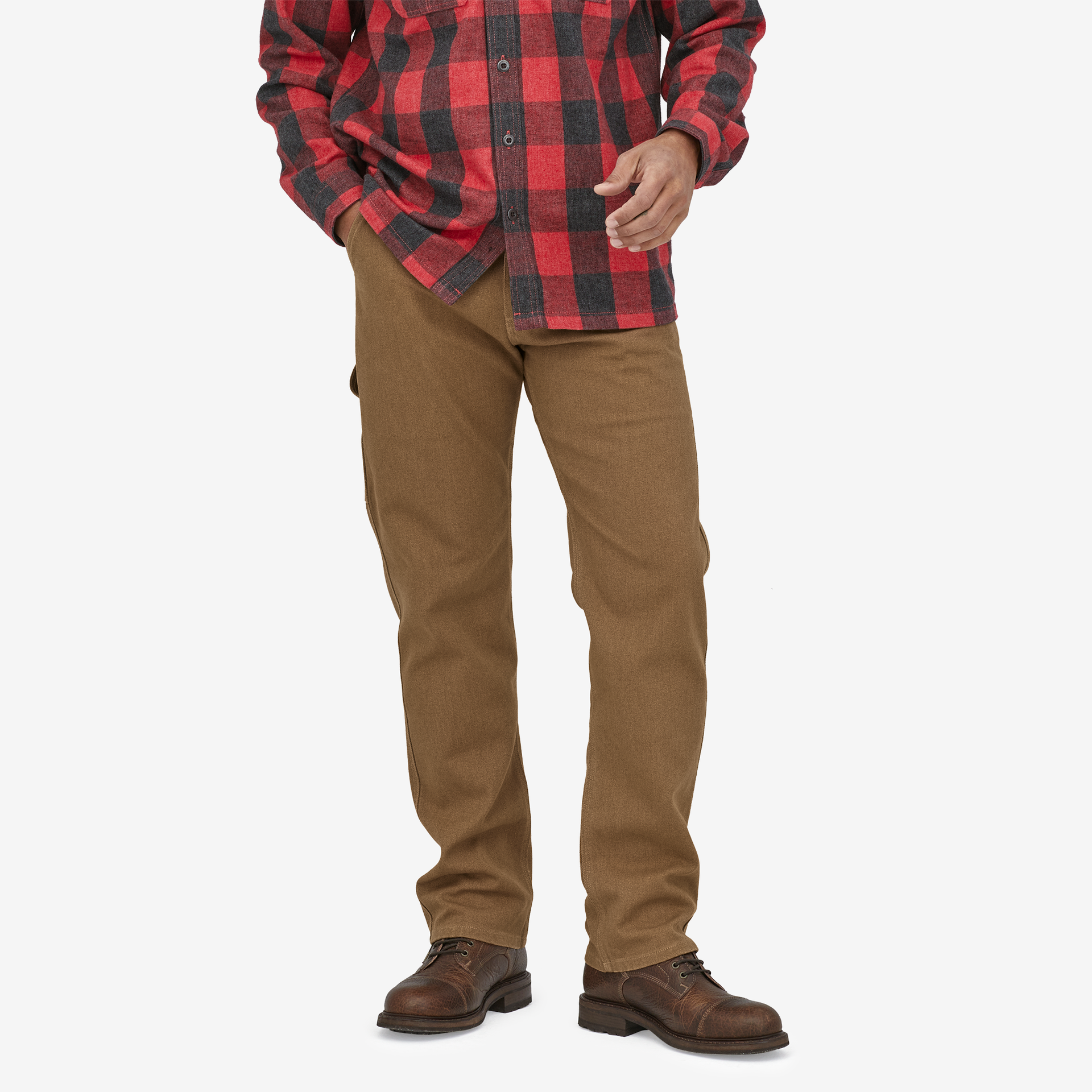 Iron Forge™ Men's Durable 5-Pocket Work Pants - Heavy Duty Construction for Construction, Landscaping & Outdoor Jobs