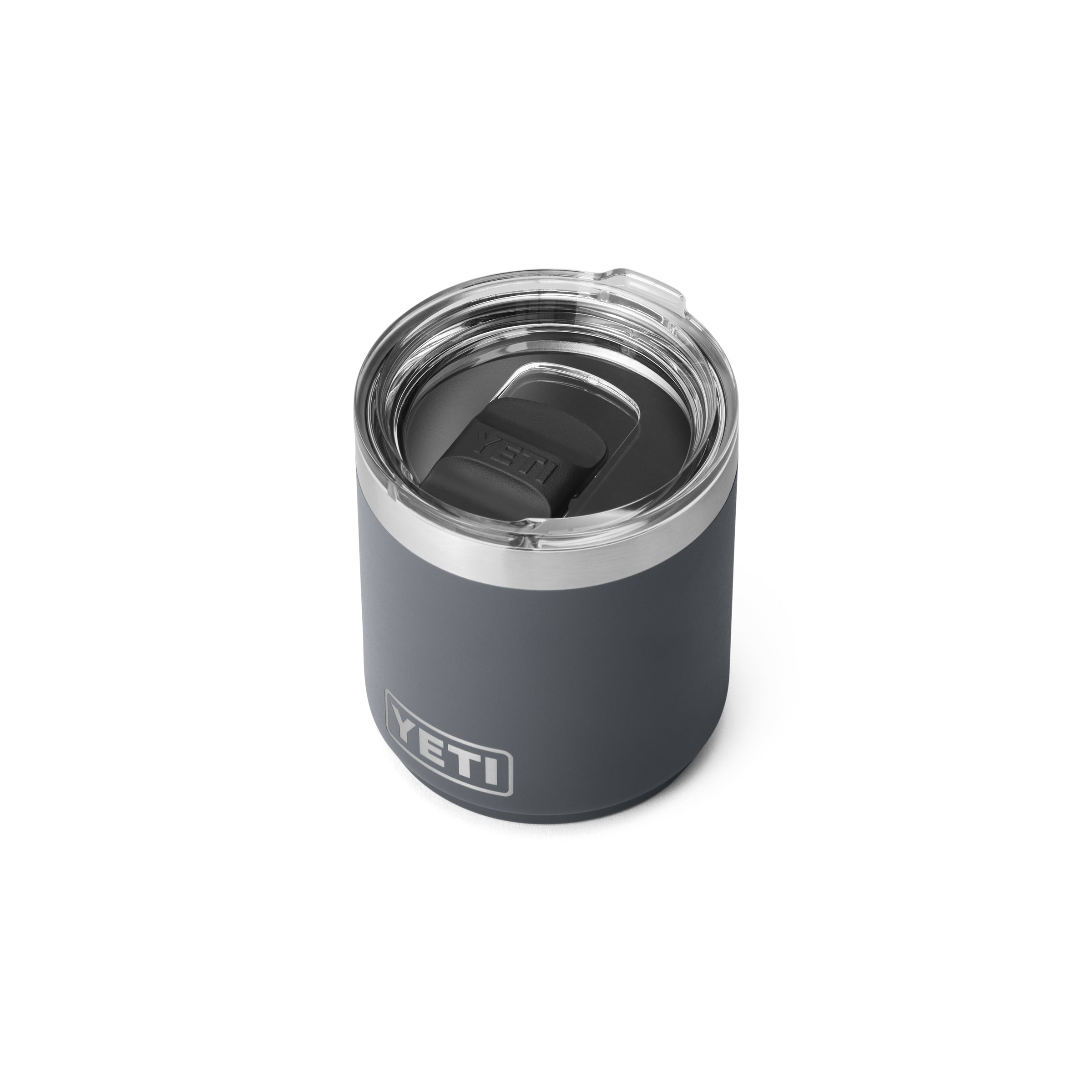 Yeti Rambler 10 oz Lowball Tumbler with MagSlider Lid - Insulated Stainless Steel Cup for Coffee, Tea, and Cocktails - Perfect for Home, Office, and Outdoor Use