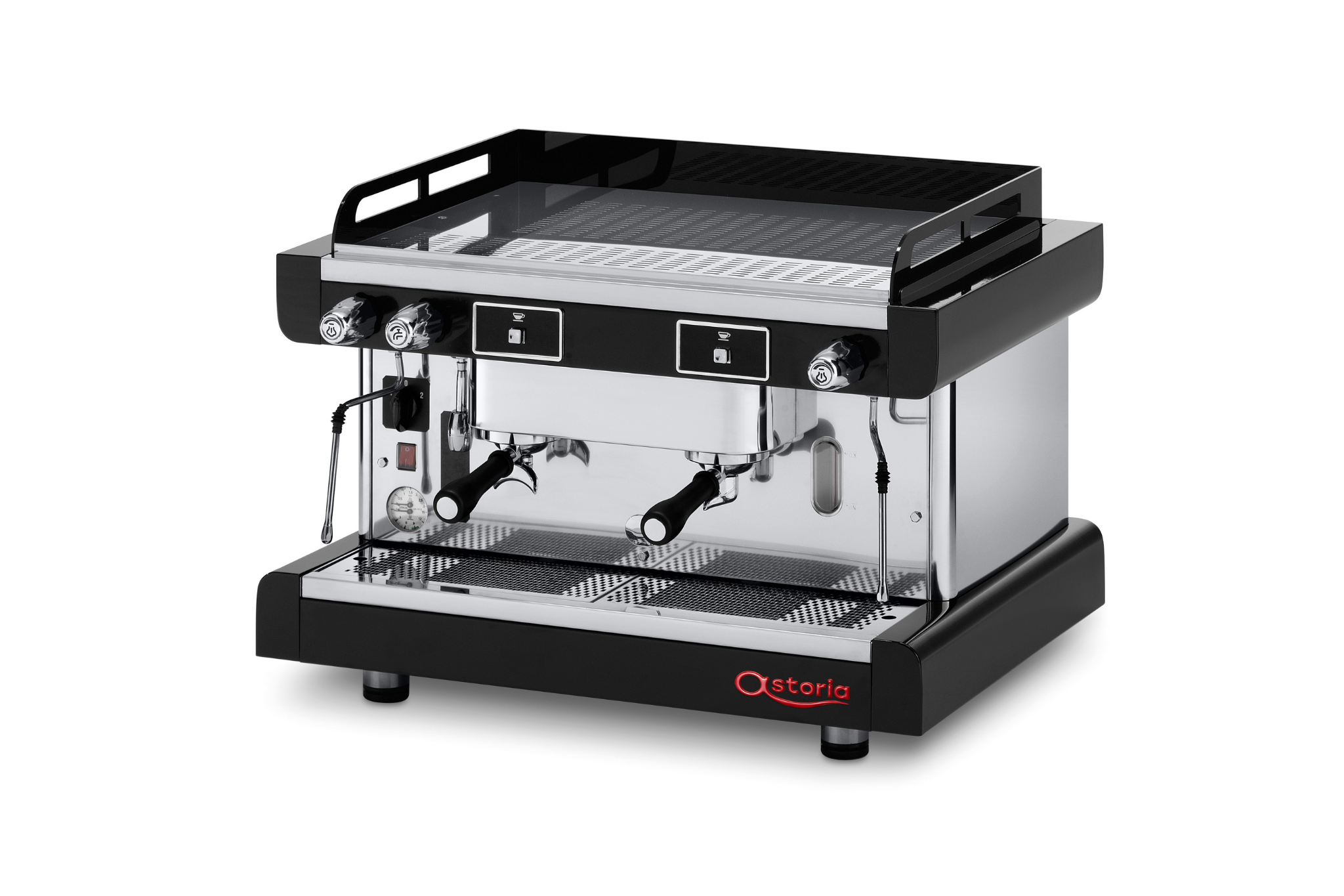 Astoria Pratic Avant 2 Group Commercial Espresso Machine - Professional Coffee Maker for Cafes, Restaurants & Coffee Shops - Perfect for High Volume Brewing & Latte Art