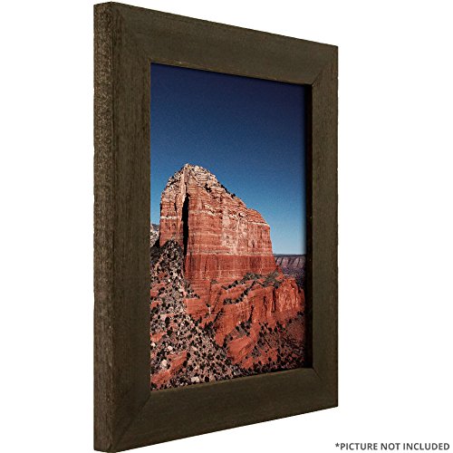 Craig Frames 15DRIFTWOODBK 11x14 Inch Black Picture Frame Set of 2 - Perfect for Wall Decor, Family Photos & Office Art Display