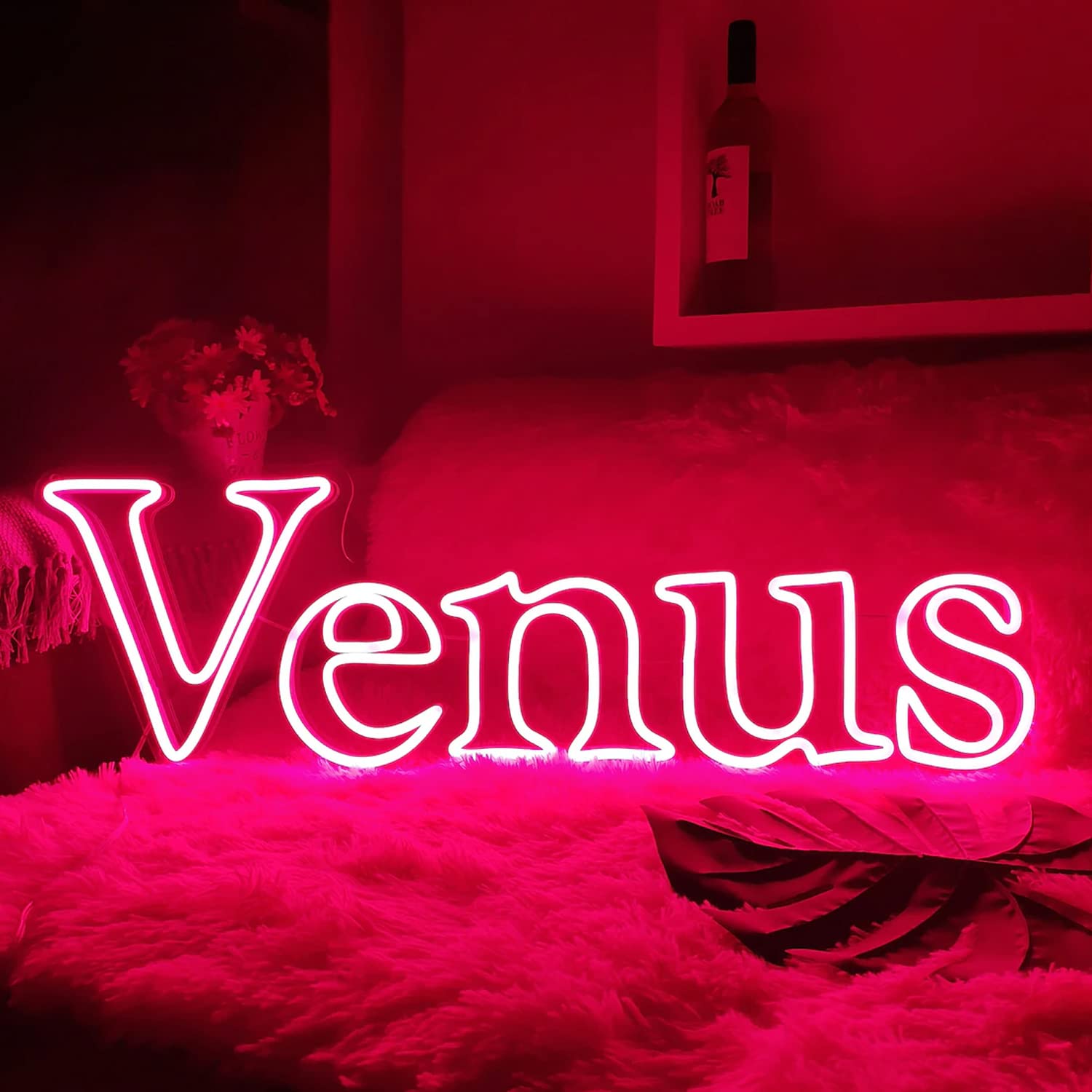 Custom LED Neon Signs - Personalized Wall Decor Art for Home, Christmas, Room, Bar & Party (3 Lines Text, 24