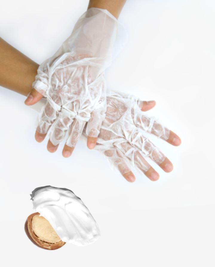 AvryBeauty Shea Butter Gloves - Moisturizing Hand Care for Dry Skin - Perfect for Nighttime Use, Spa Treatments & Winter Protection
