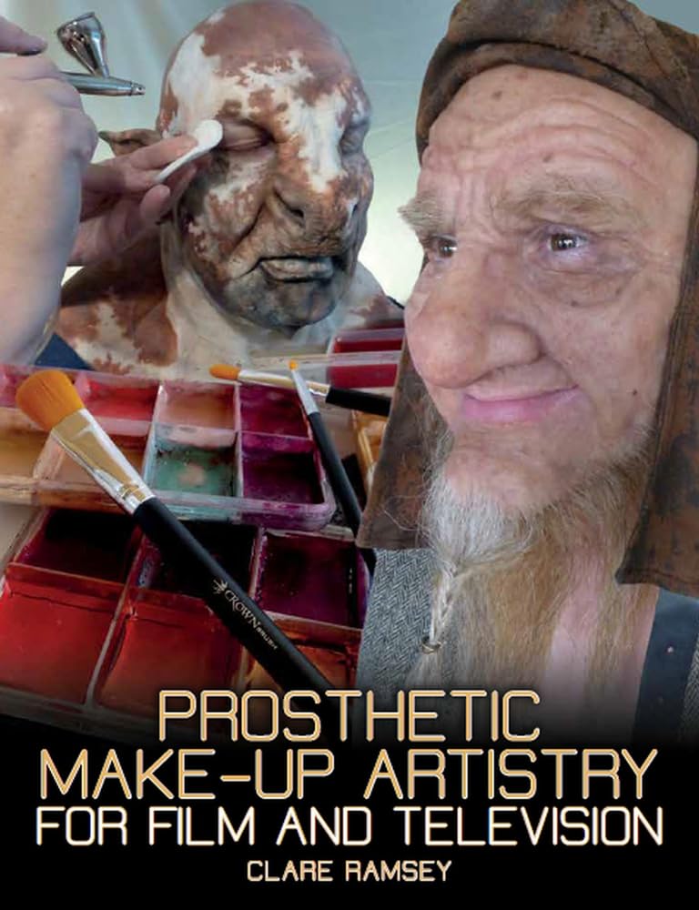 Professional Prosthetic Make-Up Kit for Film & TV - Special FX, Halloween & Cosplay Costume Effects