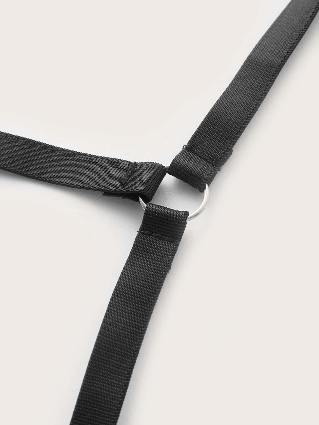 SOLY HUX Women's Strappy BDSM Lingerie - Sexy Harness Panties & Bondage Thong Underwear for Adults | Perfect for Role Play, Valentine's Gift & Spicy Nights