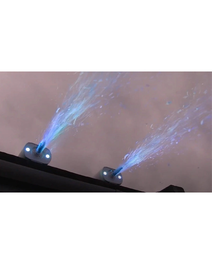 420W Snow Machine with LED Wash Light - High-Output Party Snow Effect for Winter Events, DJ Shows, and Themed Parties