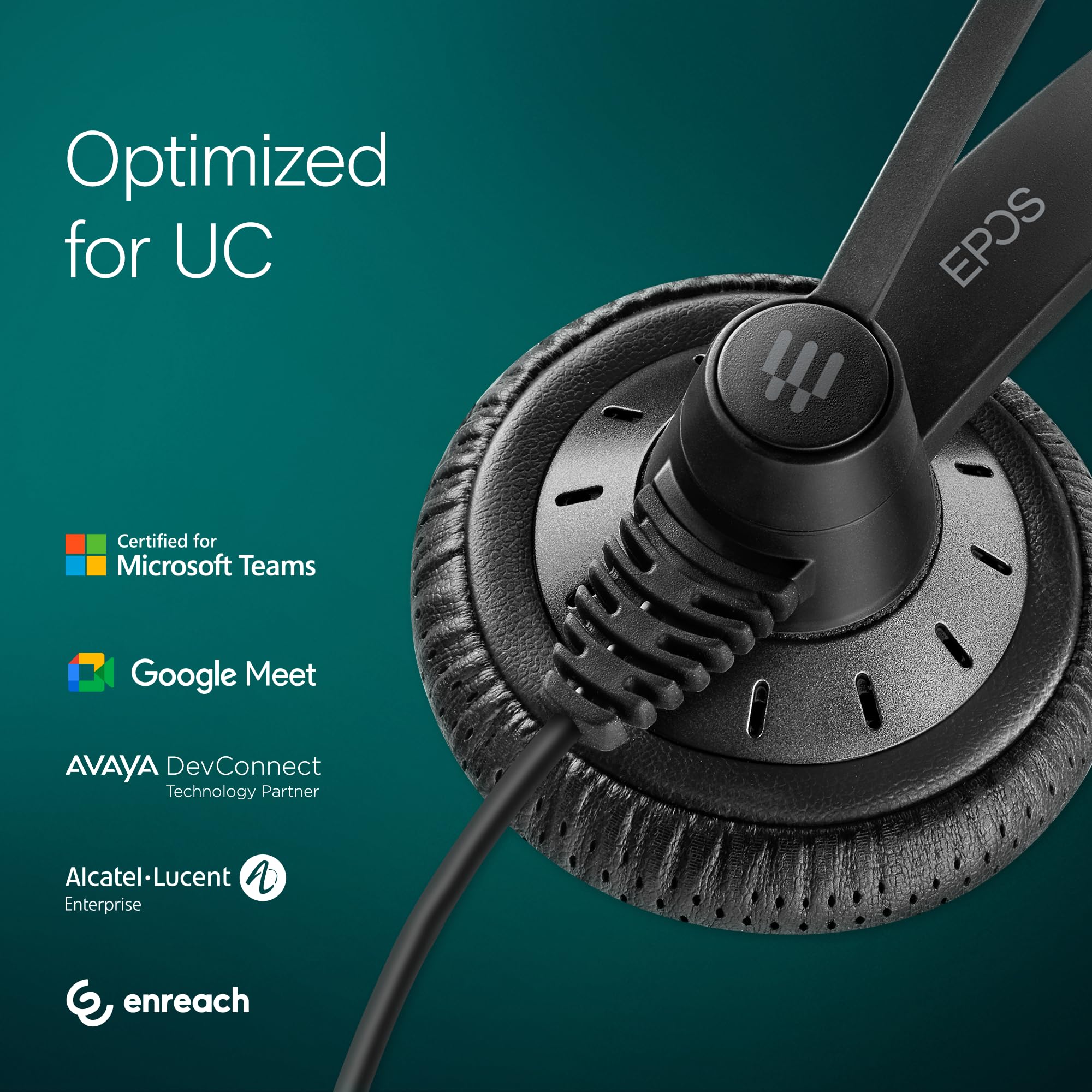 Sennheiser SC 75 USB MS (507086) Business Headset - Noise Cancelling Microphone & HD Sound for Skype, Mobile, Tablet, PC - Black | Perfect for Remote Work, Call Centers & Online Meetings