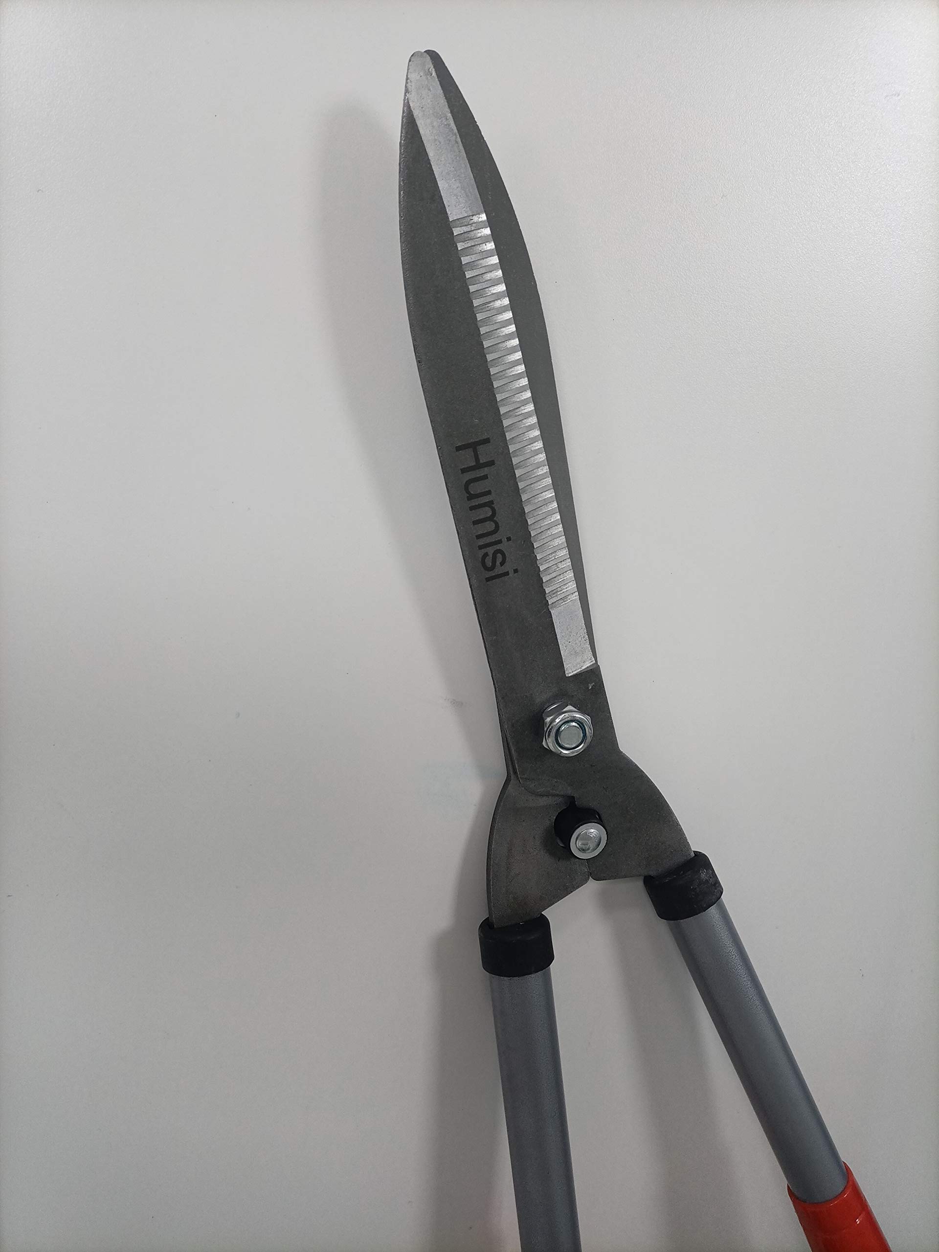 Humisi Professional Gardening Shears - Carbon Steel Hedge Trimmers for Boxwood, Bushes & Borders | Sharp Blades & Ergonomic Handle | Perfect for Landscaping, Garden Maintenance & Outdoor Plant Care