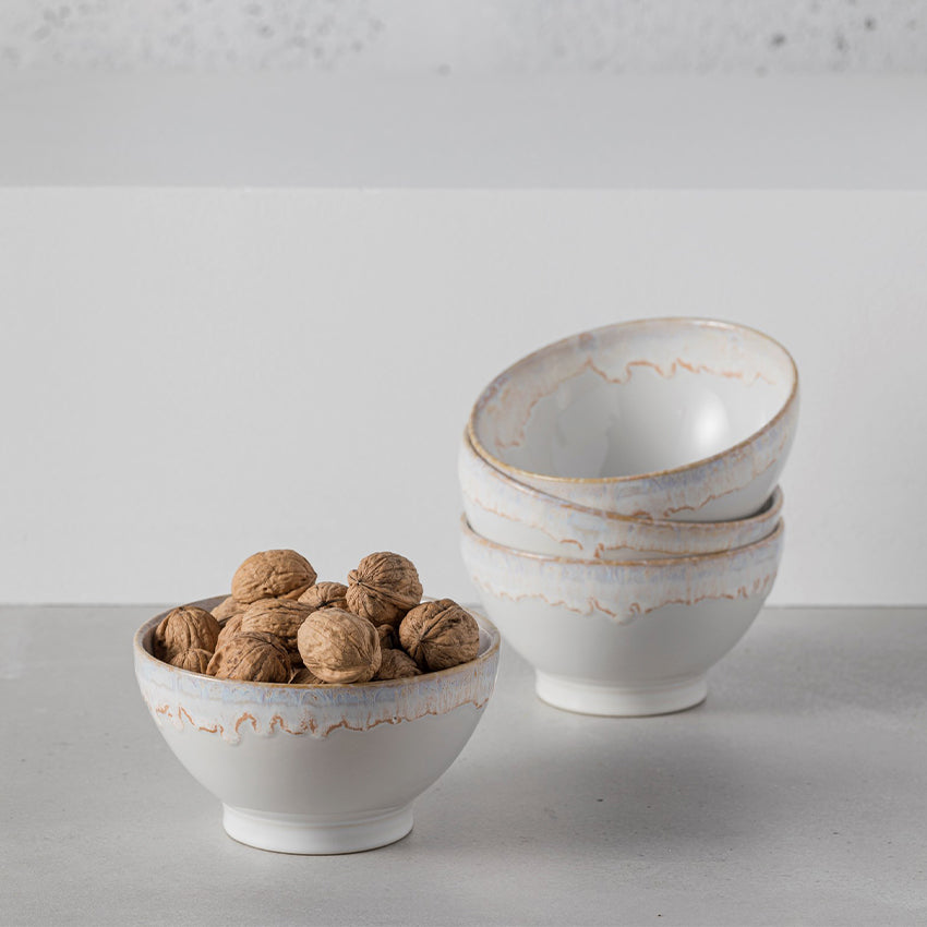 Costa Nova Grespresso Aqua Bowl - Elegant Porcelain Cereal & Soup Bowl for Breakfast, Dessert, and Everyday Dining | Durable and Stylish Tableware for Home & Restaurant Use