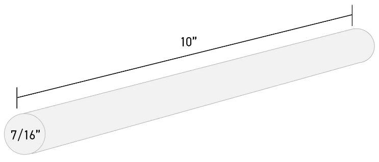 10-Inch Full Size Clear Hot Glue Sticks - 5 lb Bulk Box (Approx 90 Pieces) for DIY Crafts, Woodworking & Home Repairs