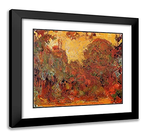 Black Modern Wood Frame with Double Matting