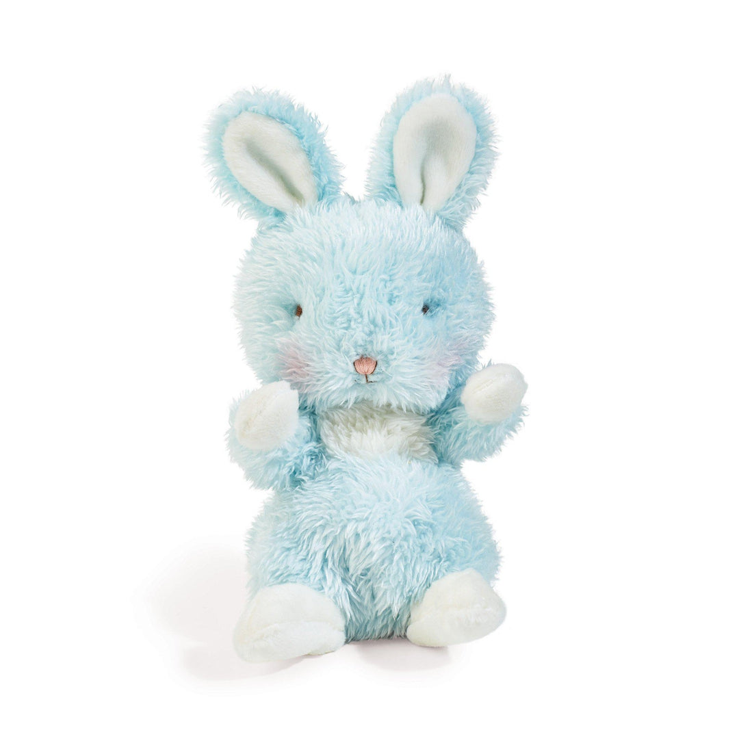 Blue Wittle Spring Bunny Stuffed Animal - Adorable Plush Toy for Easter Gifts, Nursery Decor, and Kids' Cuddling