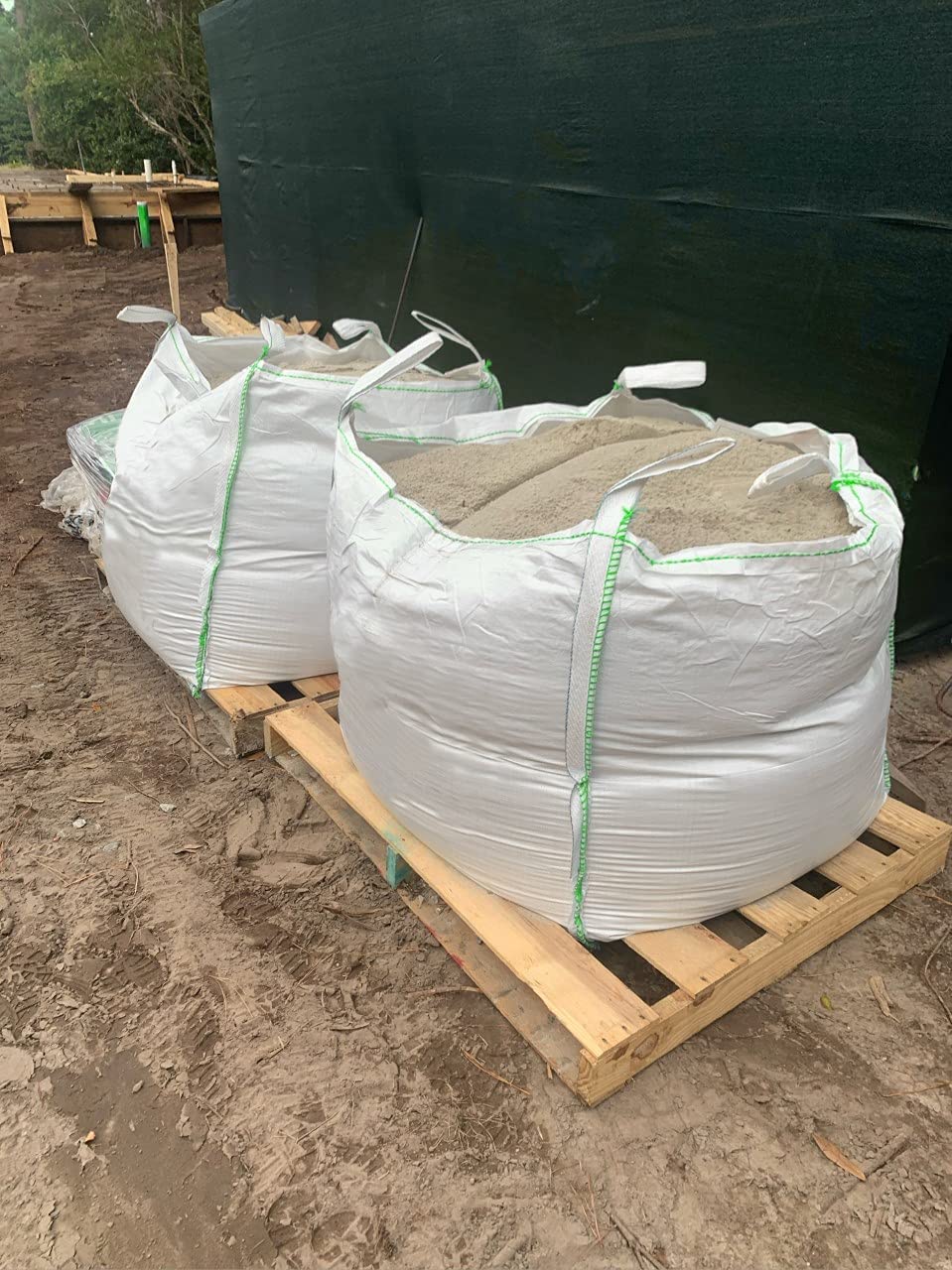 275 BAGS - Bulk Bags/FIBC - 35x35x40 Inches Open Top Flat Bottom - 2200lb Capacity - Top Line Bags Inc. (275 Bags) - Perfect for Agriculture, Construction & Industrial Material Storage