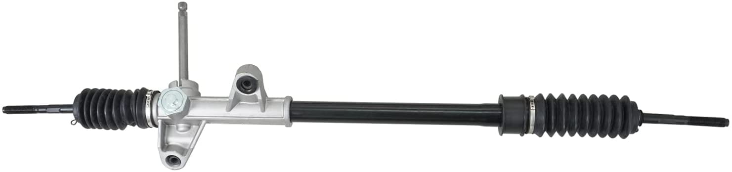Detroit Axle - Complete Manual Steering Rack and Pinion Assembly Replacement for 1996-2000 Honda Civic (1997, 1998, 1999 Models) | Durable White Steering Gear | Perfect for DIY Repairs & Smooth City Driving