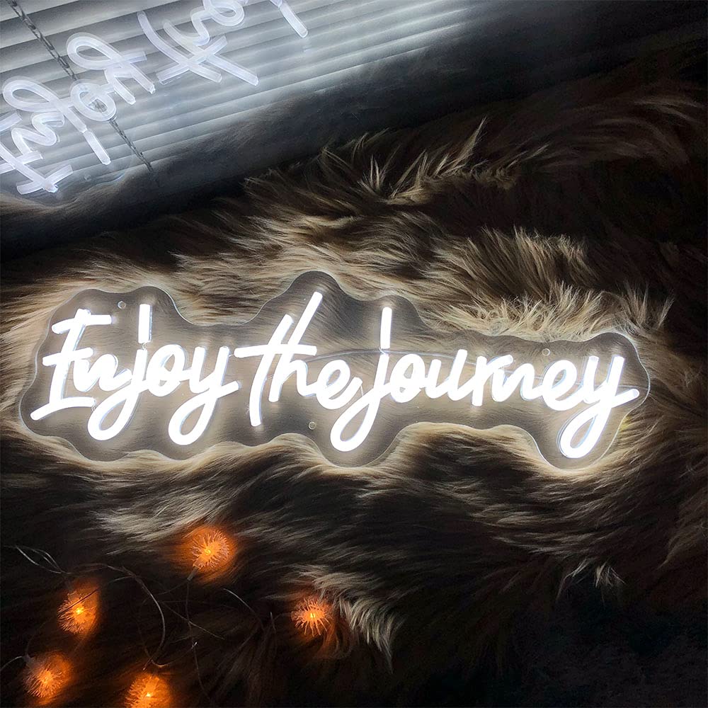 Enjoy The Journey LED Neon Sign - 21x7