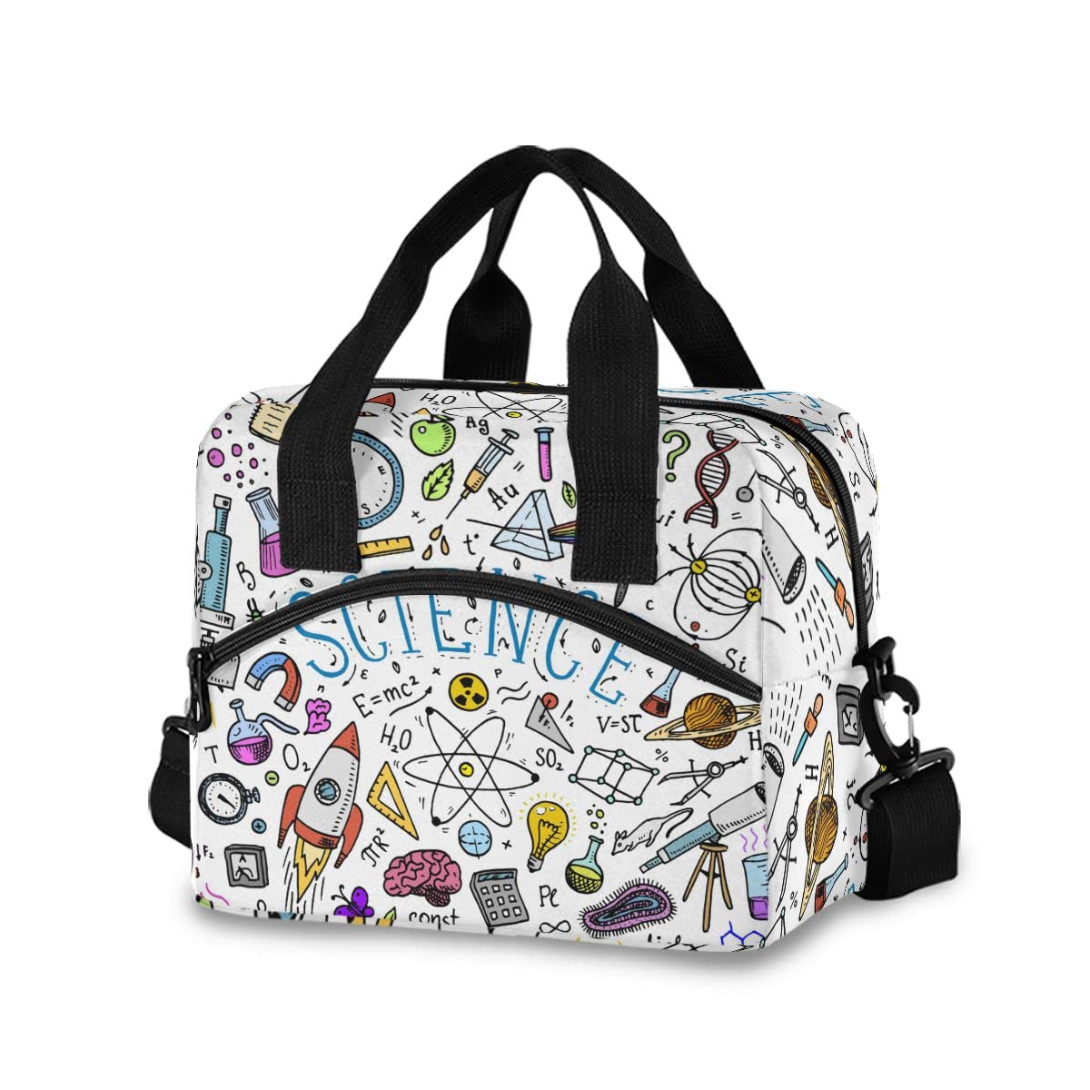 Insulated Lunch Bag for Women & Men - Large Reusable Cooler Lunch Tote for Work, School, Picnic & Travel - Cute & Durable Lunch Box for Adults & Kids - Perfect for Office, Hiking and Daily Commute
