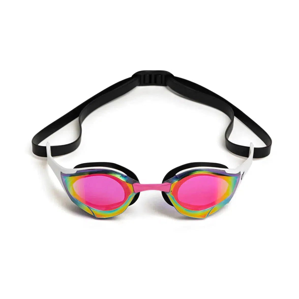Arena Cobra Edge Swipe Mirrored Swimming Goggles - Anti-Fog UV Protection for Competitive Swimming & Training