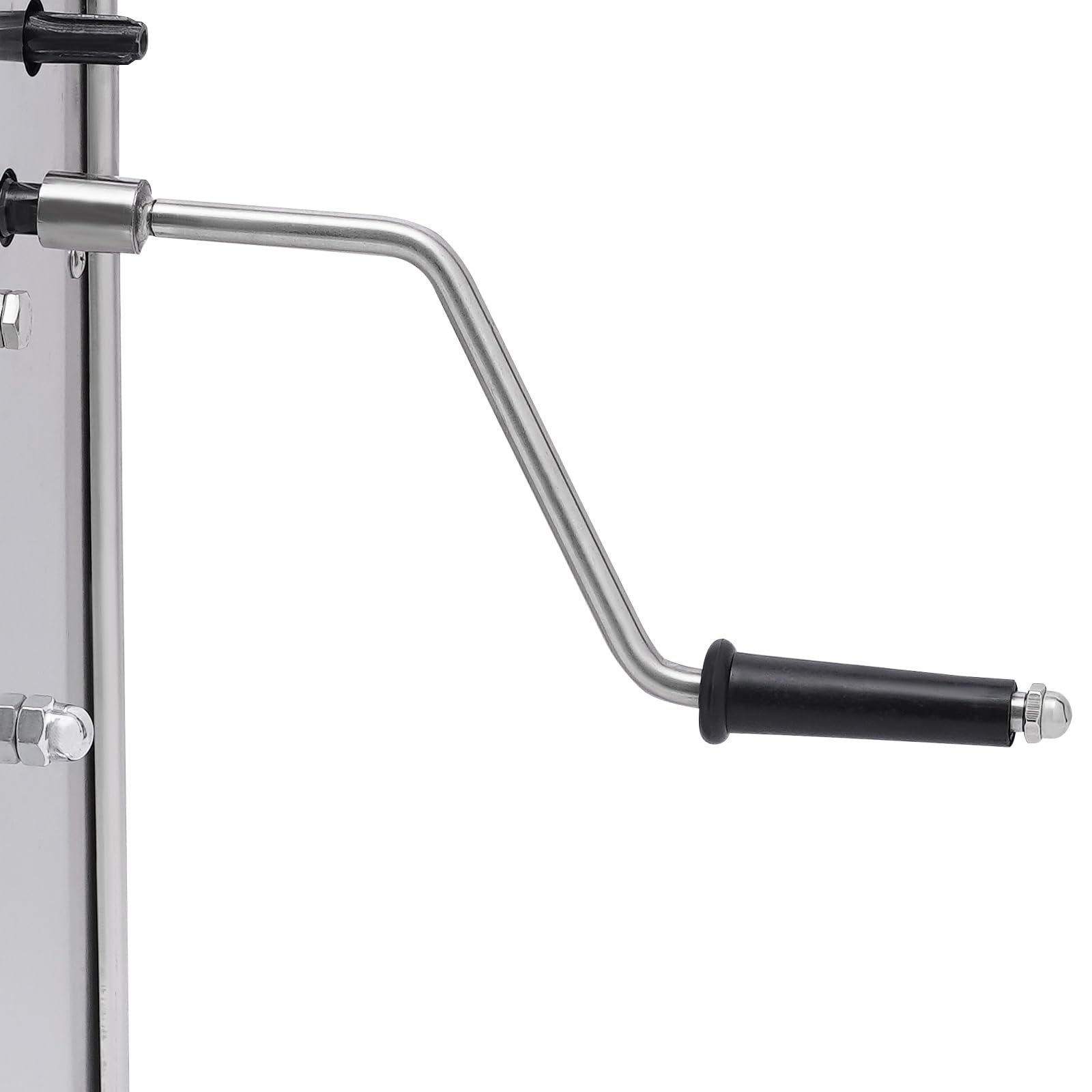 Commercial Manual Churros Maker Machine - 5L Capacity, 11.81x25.59 Inches, Silver Stainless Steel - Perfect for Restaurants, Food Trucks, and Home Baking