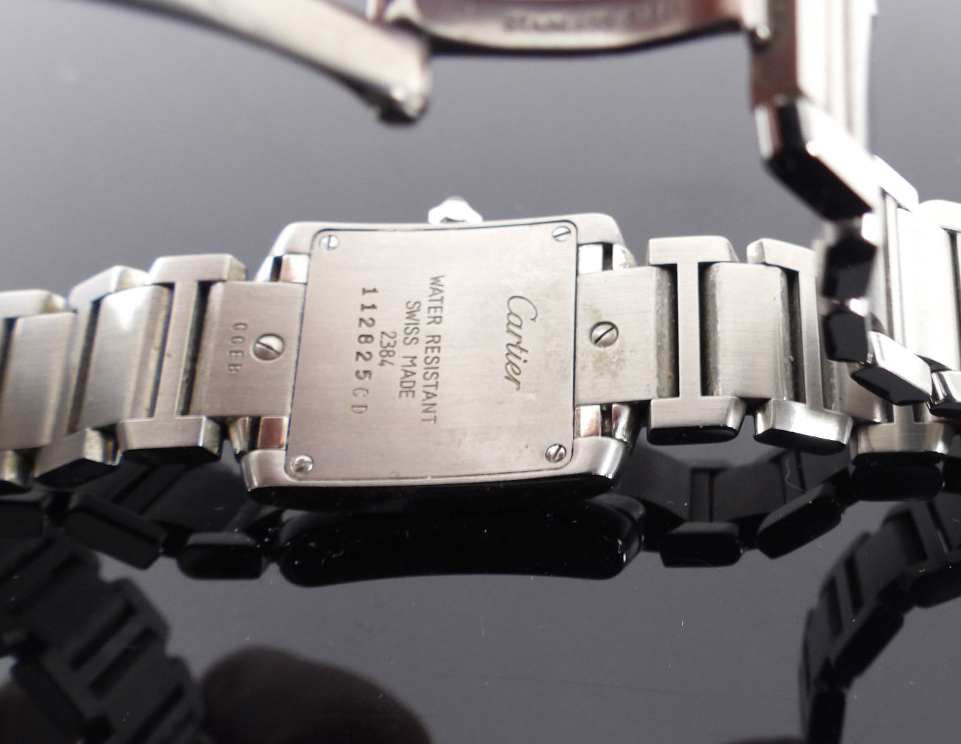 Cartier Tank Francaise Small Model 20mm Ladies Watch - Luxury Swiss Quartz Wristwatch for Women, Elegant Stainless Steel Case & Bracelet - Perfect for Business, Formal Events & Everyday Wear
