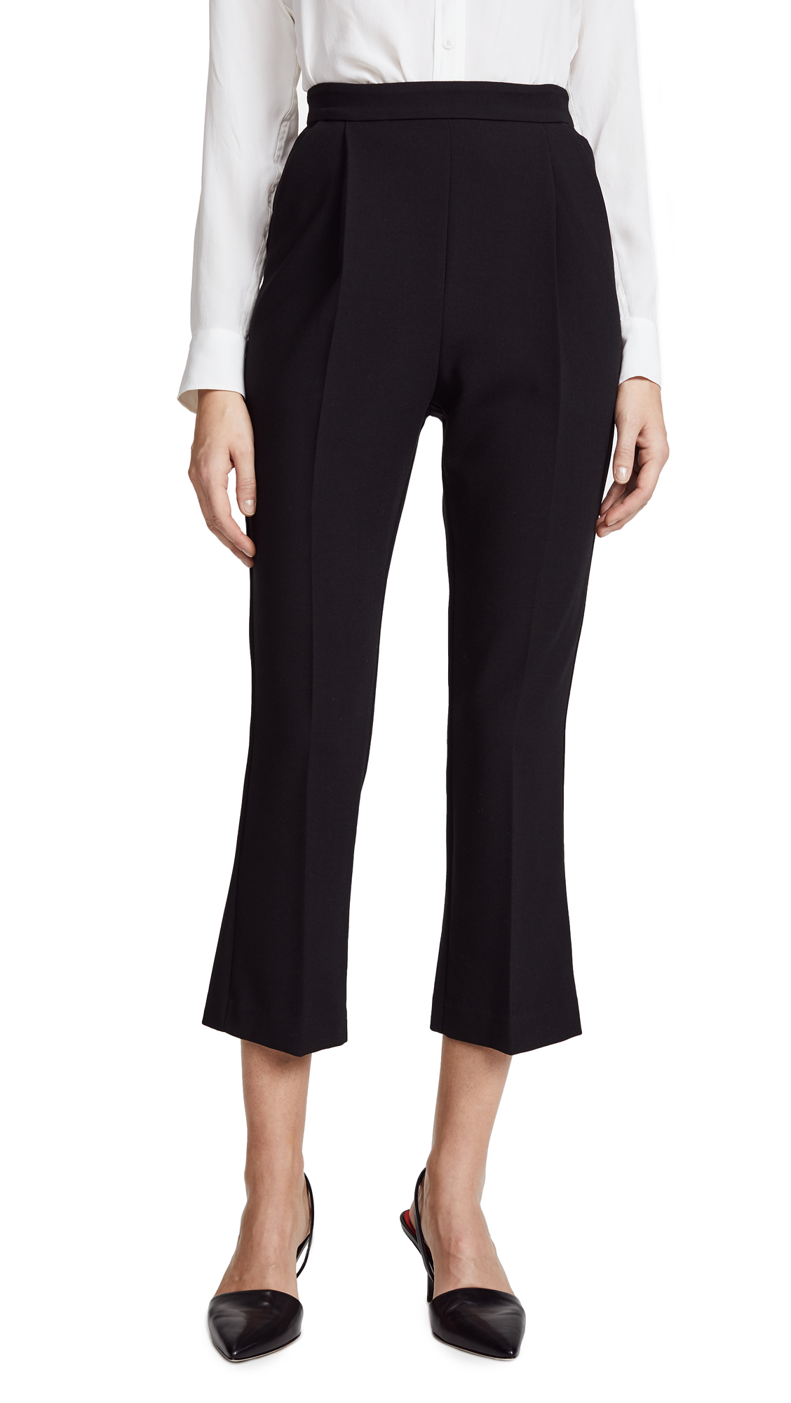 Black Halo Women's Frida Pants - High Waisted Wide Leg Trousers for Office & Evening Wear | Comfortable & Stylish Work Pants for Professional Women