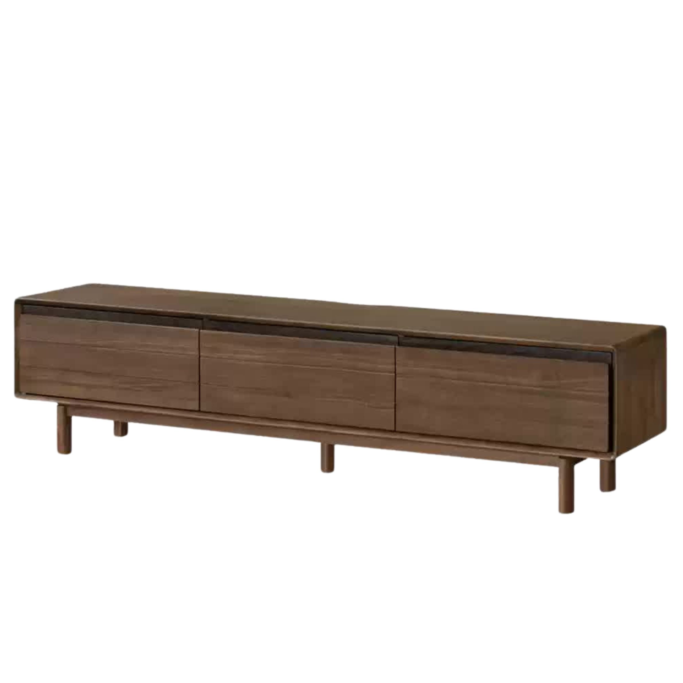 78.7x 13.8x18.1 inch /200x35x46сm / Rich dark walnut color / TV cabinet