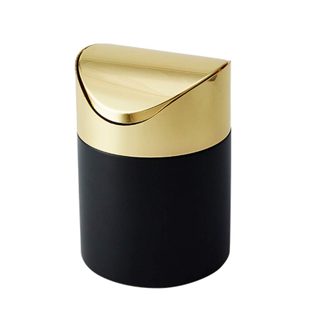 Stainless Steel Round Trash Can with Foot Pedal Lid - 5L Small Bathroom & Kitchen Garbage Bin for Home, Office, Dorm - Odor-Proof Removable Inner Bucket for Easy Cleaning & Recycling