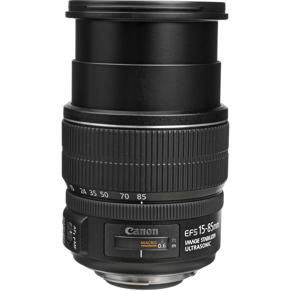 Canon EF-S 15-85mm f/3.5-5.6 IS USM Wide Angle Zoom Lens for DSLR Cameras - Perfect for Travel, Landscape & Portrait Photography