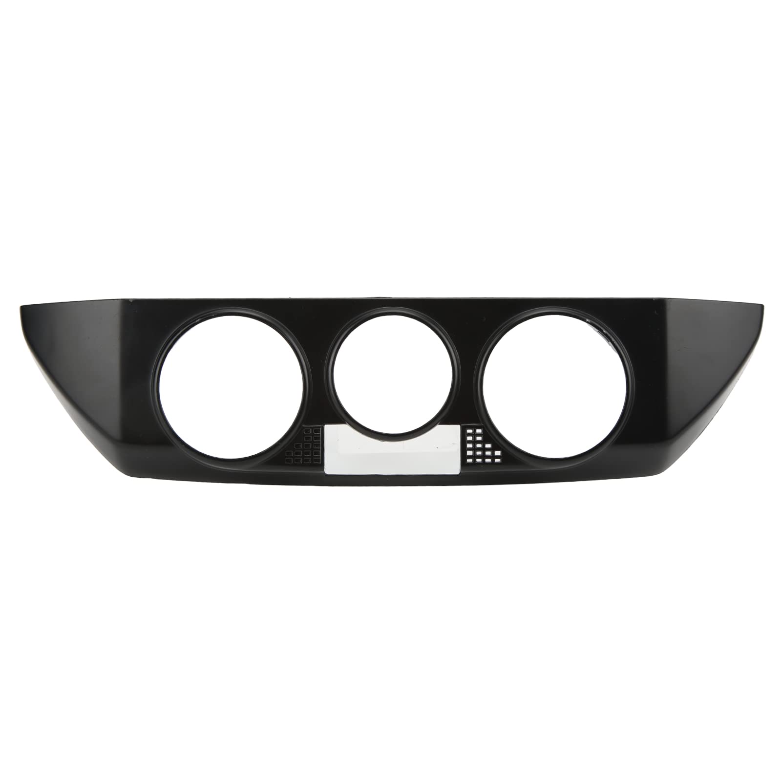 6Q0820075C Black AC Control Panel Cover - Dashboard Heater Control Facia Plate Replacement for Car | Perfect for VW, Audi Vehicle Interior Upgrade & Repair