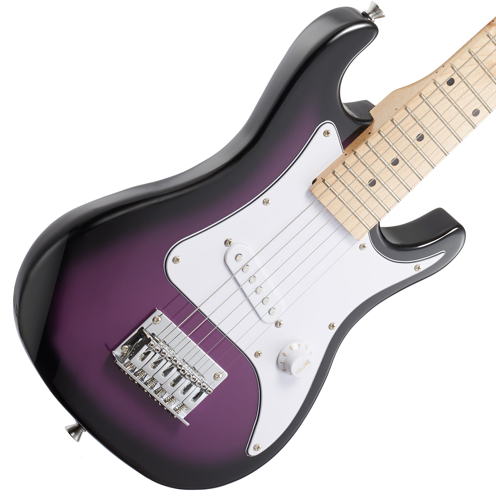 Ashthorpe 30-inch Purple Electric Guitar Starter Kit with 10W Amplifier, Gig Bag, Strings, Strap & Picks - Perfect for Beginners, Practice & Home Performances