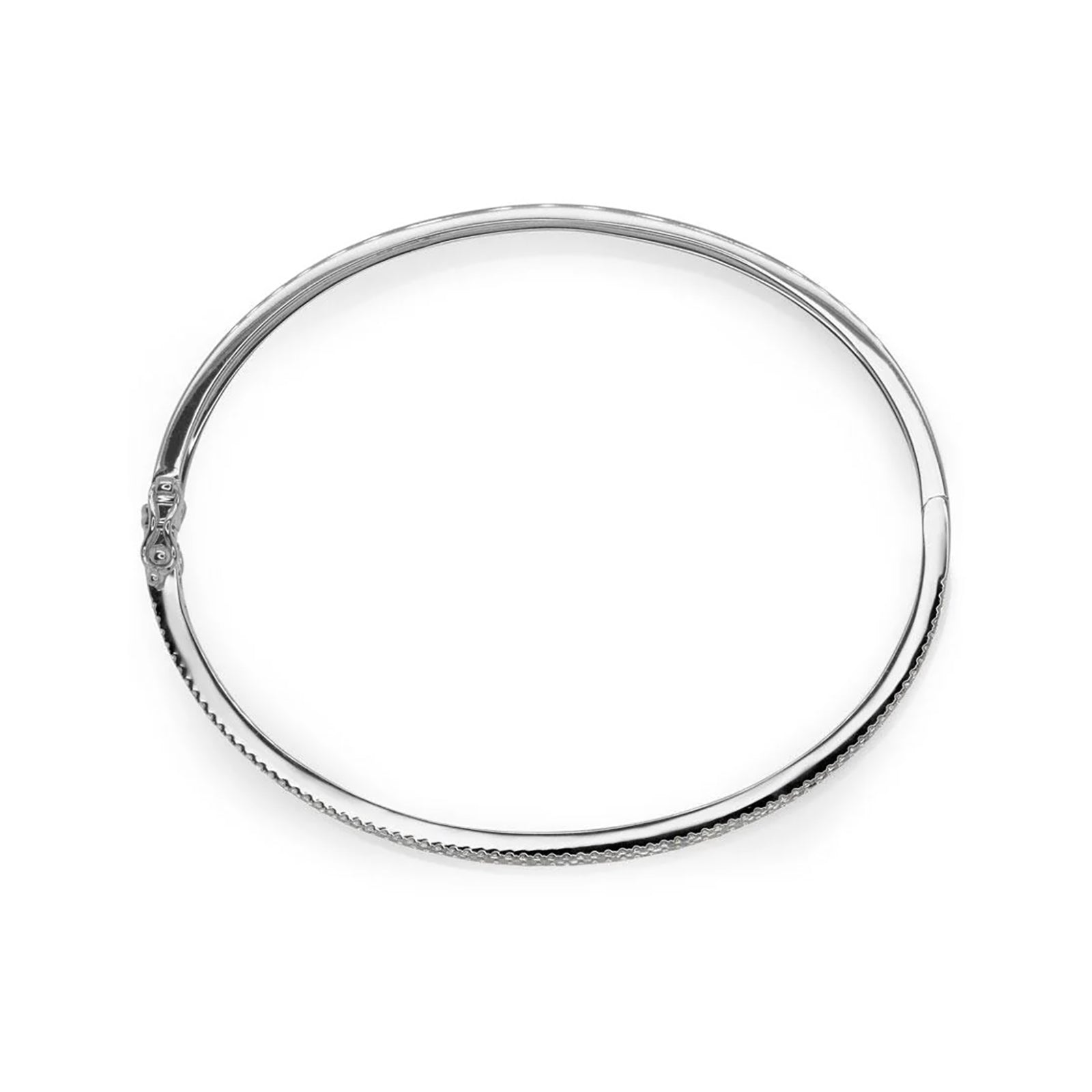 Exquisite Baguette Diamond Bangle Bracelet for Women - Elegant Stackable Jewelry for Weddings, Parties & Special Occasions